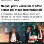 NAPOLI, PRIMI VENT'ANNI DI SMS: SERATA DAL SAPORE INTERNAZIONALE